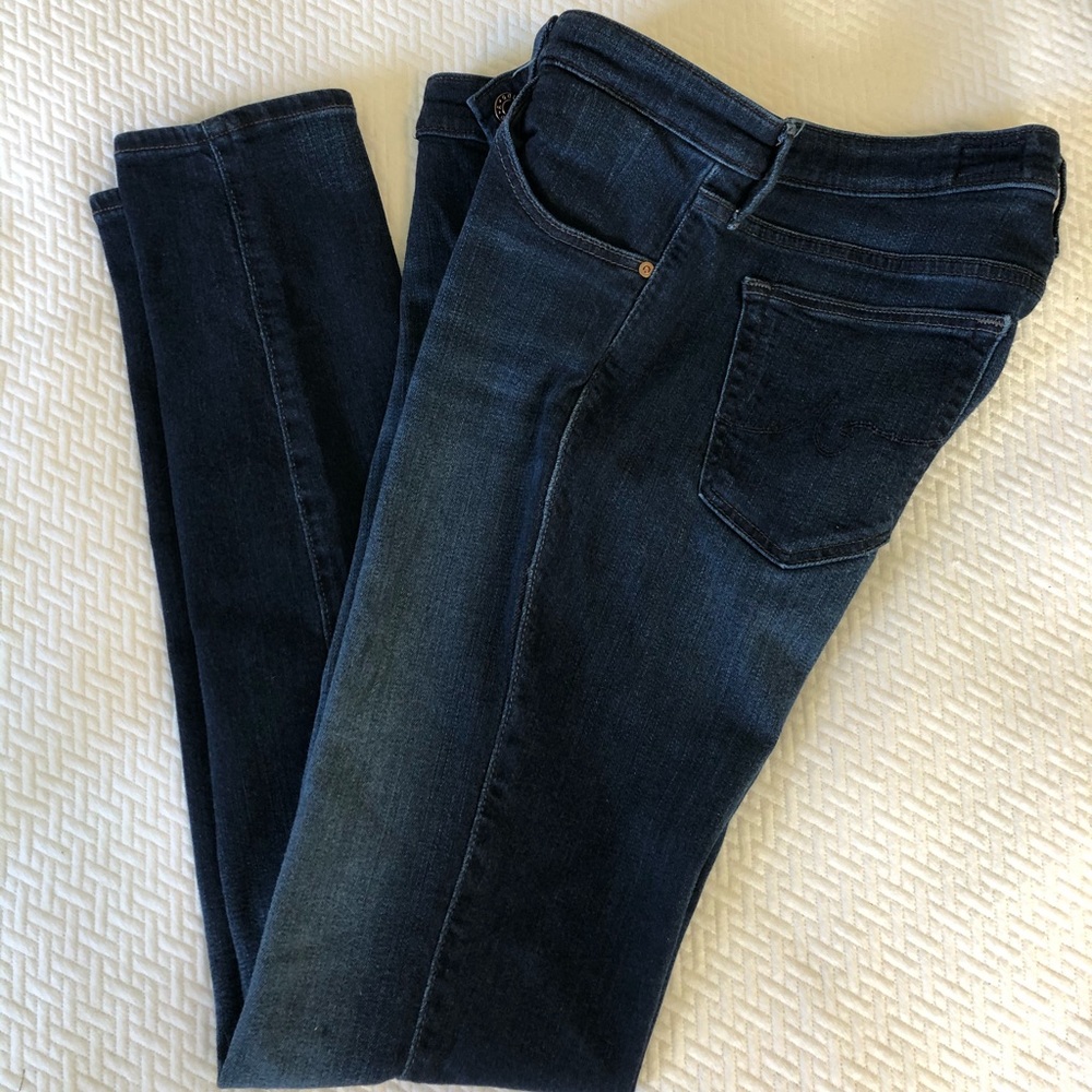 AG The Legging Super Skinny Jean Sz 30R Dark Rinse